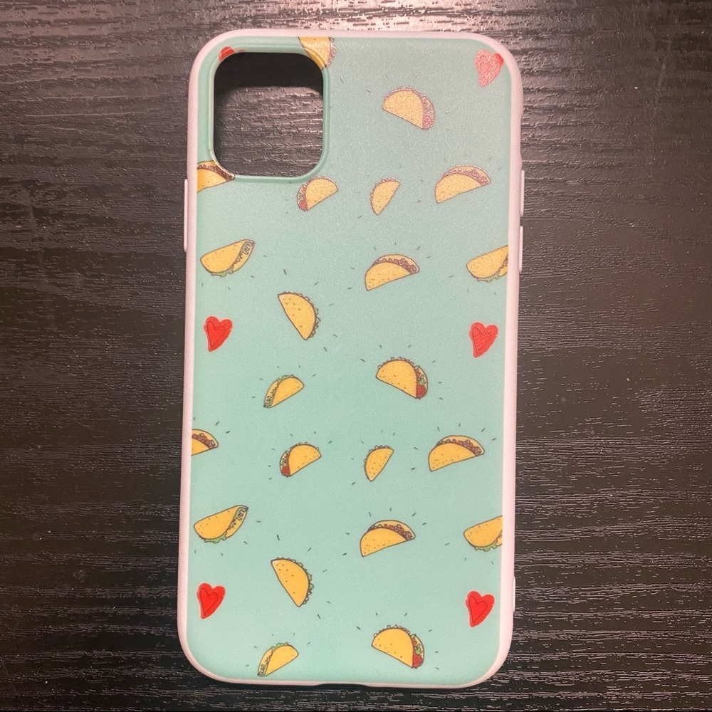 Silicone Case for iPhone 11 Taco Tuesday Design